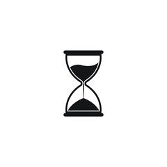 hourglass icon design template vector