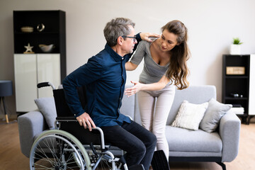 Nurse Giving Care To Older Patient
