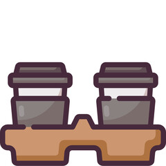 coffee line icon