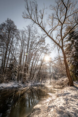 Winterlandschaft - Schnee und Eis