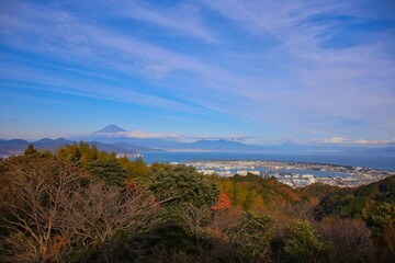 日本平からの富士山