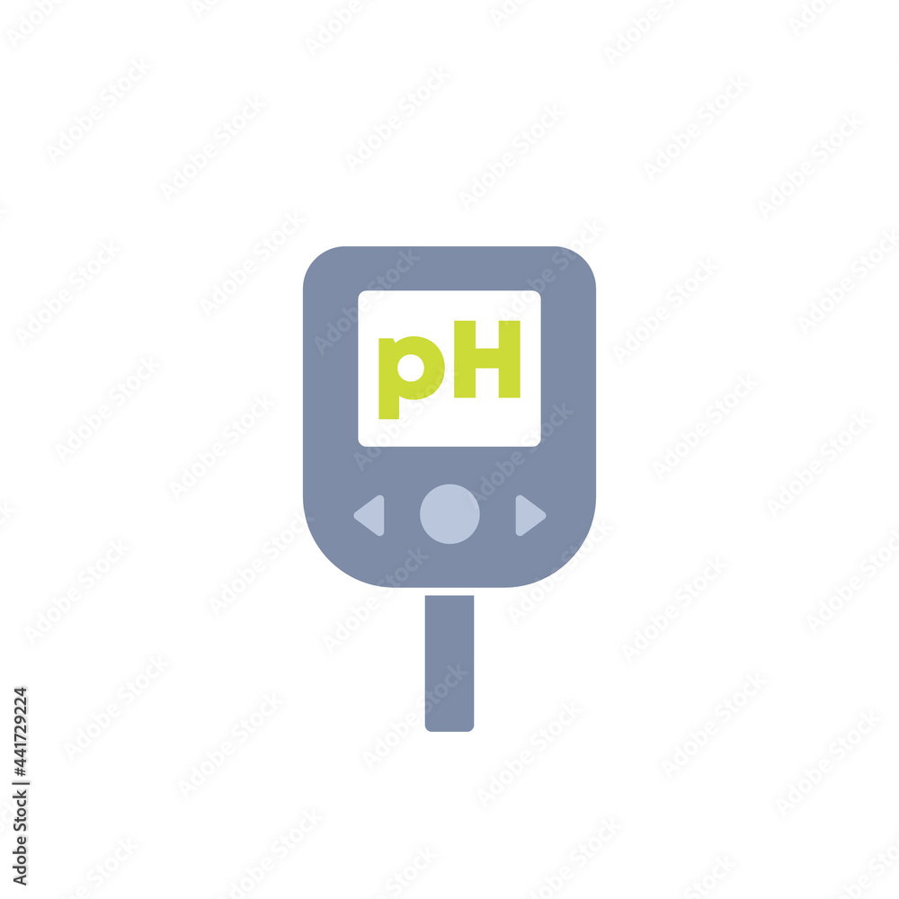 Canvas Prints ph meter for soil icon