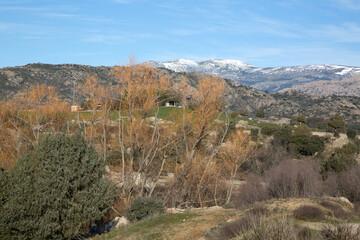 Scenic View of Guadarrama Mountain Range, Madrid