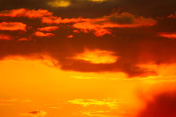 Beautiful clouds in the sky