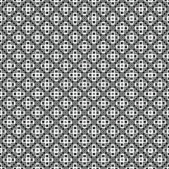 floral seamless pattern background.Geometric ornament for wallpapers and backgrounds. Black and white pattern.  Black and white colors. big texture.