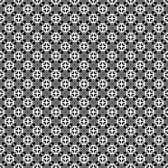 floral seamless pattern background.Geometric ornament for wallpapers and backgrounds. Black and white pattern.  Black and white colors. big texture.