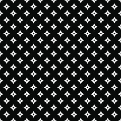 floral seamless pattern background.Geometric ornament for wallpapers and backgrounds. Black and white pattern.  Black and white colors. big texture.