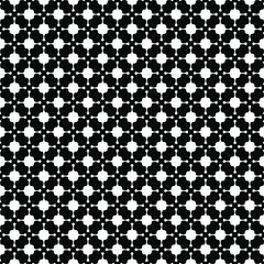 floral seamless pattern background.Geometric ornament for wallpapers and backgrounds. Black and white pattern.  Black and white colors. big texture.