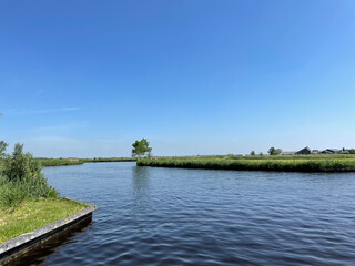 Canal at De Alde Feanen National Park
