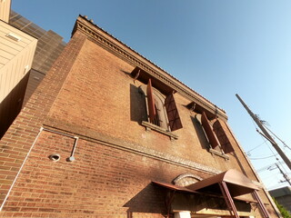 Fototapeta na wymiar 小樽の古い倉庫、北海道