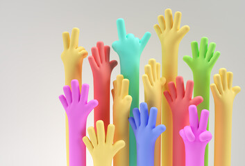 International Youth day, 12 August, 3D Render illustration Design.