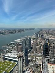 Obraz premium aerial view of Manhattan NYC
