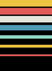Image of Colorful stripes, Stripe seamless pattern with multi colors irregular stripes. colorful background .seasonal stripes. printed on Printed Glass Basin Splashbacks