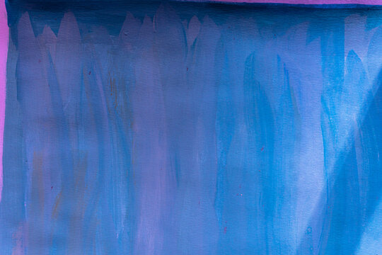 Fototapeta Niebieskie tło, tekstura akwarelowa, cienie i gradient.
