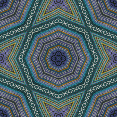 Seamless kaleidoscope or endless pattern for ceramic tile, wallpaper, linoleum, textile, web page background used.
