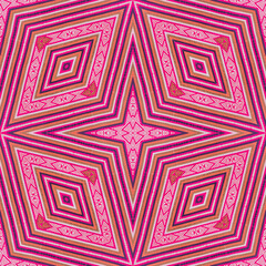 Seamless kaleidoscope or endless pattern for ceramic tile, wallpaper, linoleum, textile, web page background used.