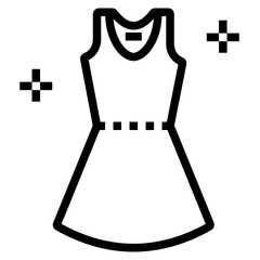 dress line icon