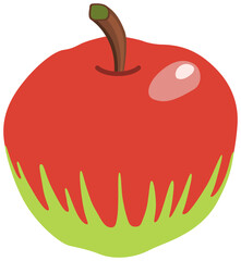 リンゴのイラスト