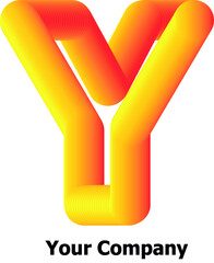3d graphic of an symbol y