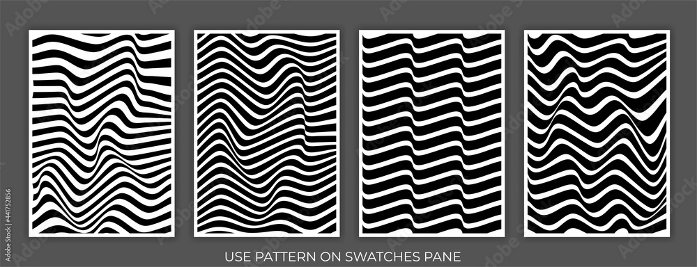 Poster 3d vector distorted grid design. abstract wireframe landscape. detailed lines on white background. o