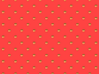 Pixel peach background - seamless pattern
