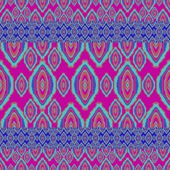 Abstract ethnic geometric seamless pattern design 