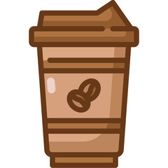 coffee cup Two Tone icon
