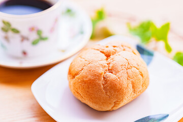 シュークリーム　コーヒー　ひとやすみ　【 3時 の おやつ 】