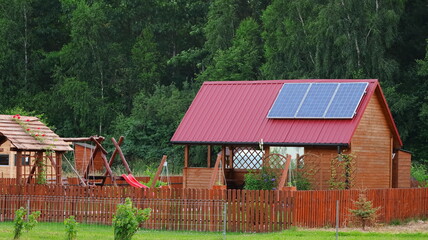 domek ogrodowy baterie solarne