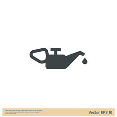 Fototapeta premium oil icon logo for business