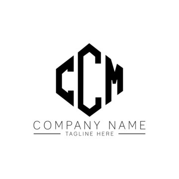 CCM letter logo design with polygon shape. CCM polygon logo monogram. CCM cube logo design. CCM hexagon vector logo template white and black colors. CCM monogram, CCM business and real estate logo. 