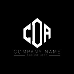CDA letter logo design with polygon shape. CDA polygon logo monogram. CDA cube logo design. CDA hexagon vector logo template white and black colors. CDA monogram, CDA business and real estate logo. 