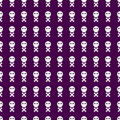 Halloween seamless pattern. Holiday poster design template. Carnival background, loading page, vector illustration