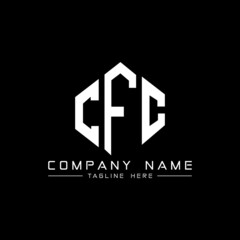 CFE letter logo design with polygon shape. CFE polygon logo monogram. CFE cube logo design. CFE hexagon vector logo template white and black colors. CFE monogram, CFE business and real estate logo. 