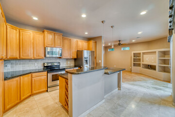 Home interior kitchen