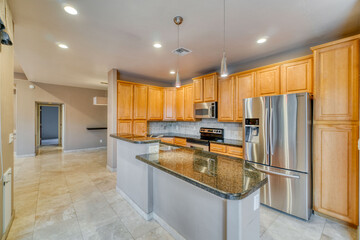 Home interior kitchen