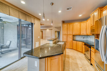 Home interior kitchen