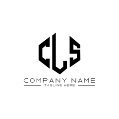 CLS letter logo design with polygon shape. CLS polygon logo monogram. CLS cube logo design. CLS hexagon vector logo template white and black colors. CLS monogram, CLS business and real estate logo. 