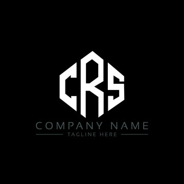 CRS letter logo design with polygon shape. CRS polygon logo monogram. CRS cube logo design. CRS hexagon vector logo template white and black colors. CRS monogram, CRS business and real estate logo. 