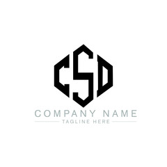 CSD letter logo design with polygon shape. CSD polygon logo monogram. CSD cube logo design. CSD hexagon vector logo template white and black colors. CSD monogram, CSD business and real estate logo. 