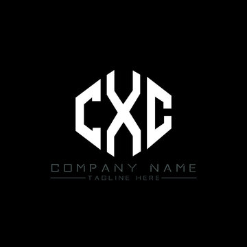 CXC letter logo design with polygon shape. CXC polygon logo monogram. CXC cube logo design. CXC hexagon vector logo template white and black colors. CXC monogram, CXC business and real estate logo. 