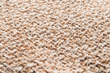 Sackcloth texture as background, closeup