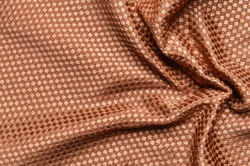 Texture of knitted fabric, closeup