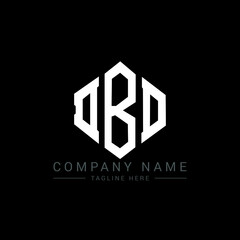 DBD letter logo design with polygon shape. DBD polygon logo monogram. DBD cube logo design. DBD hexagon vector logo template white and black colors. DBD monogram, DBD business and real estate logo. 