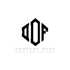 DDF letter logo design with polygon shape. DDF polygon logo monogram. DDF cube logo design. DDF hexagon vector logo template white and black colors. DDF monogram, DDF business and real estate logo. 