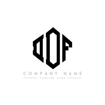 DDF letter logo design with polygon shape. DDF polygon logo monogram. DDF cube logo design. DDF hexagon vector logo template white and black colors. DDF monogram, DDF business and real estate logo. 
