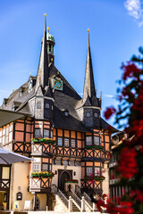 Obraz premium Rathaus Wernigerode