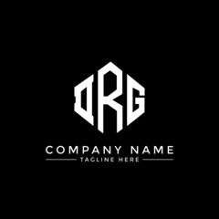 DRG letter logo design with polygon shape. DRG polygon logo monogram. DRG cube logo design. DRG hexagon vector logo template white and black colors. DRG monogram, DRG business and real estate logo. 