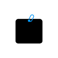 pin post note icon vector