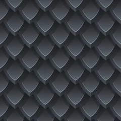 Drachenschuppen, Dachschindel, Dinosaurier - nahtlos Hintergrund, Tapete © djdarkflower